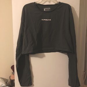 Alphalete long sleeve crop